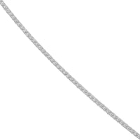 Load image into Gallery viewer, 14k Gold 1.5mm Square Wheat Chain Necklace with Spring Ring - Yellow Gold or White Gold
