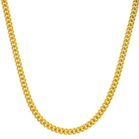 Load image into Gallery viewer, Solid 14K Yellow Gold 6mm Miami Cuban Chain Necklace with Lobster Lock
