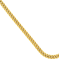 Load image into Gallery viewer, Solid 14K Yellow Gold 8mm Miami Cuban Chain Necklace with Lobster Lock
