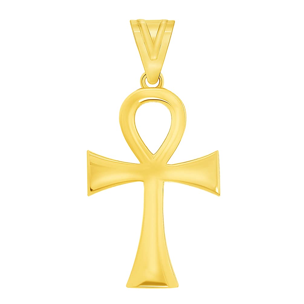 14kt gold store ankh