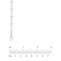 Load image into Gallery viewer, Solid 14K Gold 4mm Long Paperclip Link Chain Necklace with Lobster Lock
