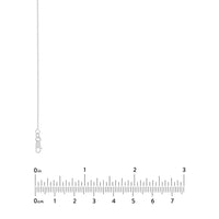 Load image into Gallery viewer, Solid 14k White Gold 1.5mm Cable Chain D/C Rolo Necklace with Lobster Lock
