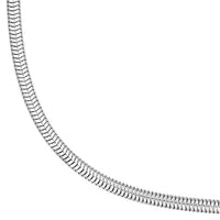 Load image into Gallery viewer, Hollow 925 Sterling Silver Snake Chain Necklace
