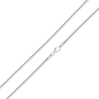 Load image into Gallery viewer, Hollow 925 Sterling Silver Snake Chain Necklace
