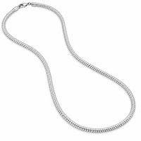Load image into Gallery viewer, Hollow 925 Sterling Silver Snake Chain Necklace
