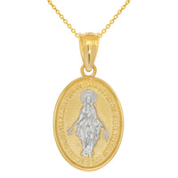 Load image into Gallery viewer, Miraculous Medallion of the Virgin Mary Pendant Necklace
