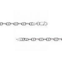 Load image into Gallery viewer, Solid 925 Sterling Silver Anchor Chain Necklace
