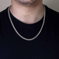 Load image into Gallery viewer, Solid 925 Sterling Silver Franco Chain Necklace
