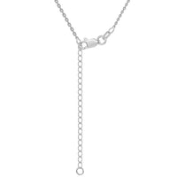 Load image into Gallery viewer, Solid 14k White Gold 2.5mm Infinity Necklace 
