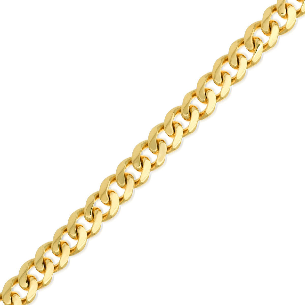 14k Gold 7.3mm Miami Cuban Chain Necklace