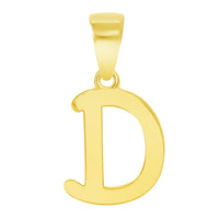 Load image into Gallery viewer, 14k Gold Initial Script A Letter Charm Pendant | Jewelry America
