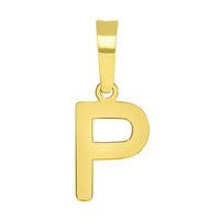 Load image into Gallery viewer,  14k Gold Mini Uppercase Initial Letter Pendant | Jewelry America
