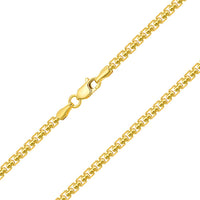 Load image into Gallery viewer, 14k Pure Gold 5mm Box Link Chain Necklace | Jewelry America
