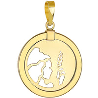 Load image into Gallery viewer, virgo pendant necklace
