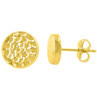 Load image into Gallery viewer, yellow gold stud earrings
