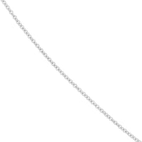 Load image into Gallery viewer, 14K Yellow Gold or White Gold 1.2mm Adjustable Child&#39;s Cable Chain Necklace

