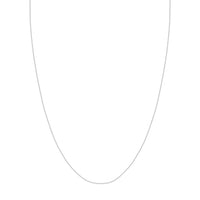 Load image into Gallery viewer, 14K Yellow Gold or White Gold or Rose Gold 1.15mm Silicone Adj Sq Wheat 020 Ll Necklace
