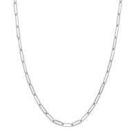 Load image into Gallery viewer, 14K Gold 3.80mm Designer Long Link Chain Necklace
