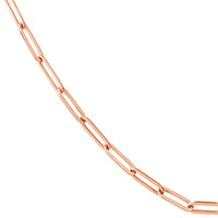 Load image into Gallery viewer, 14K Gold 3.80mm Designer Long Link Chain Necklace
