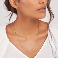 Load image into Gallery viewer, 14K Yellow Gold, White Gold and Rose Gold 2.10mm Silicone Adj DC Brill Cable Chain Necklace
