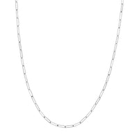 Load image into Gallery viewer, Solid 14K Gold 2.6mm Designer Long Link Chain Necklace
