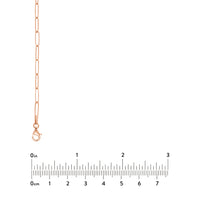 Load image into Gallery viewer, Solid 14K Gold 2.6mm Designer Long Link Chain Necklace
