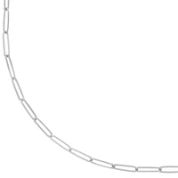 Load image into Gallery viewer, Solid 14K Gold 2.6mm Designer Long Link Chain Necklace
