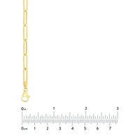 Load image into Gallery viewer, 14K Gold 5.10mm Paper Clip Chain Necklace
