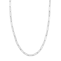 Load image into Gallery viewer, 14K Gold 5.10mm Paper Clip Chain Necklace

