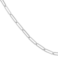 Load image into Gallery viewer, 14K Gold 5.10mm Paper Clip Chain Necklace

