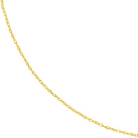 Load image into Gallery viewer, 14K Yellow Gold and White Gold 0.80mm Pendant Rope Chain Necklace with Spring Ring
