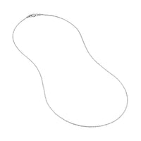 Load image into Gallery viewer, 14K Yellow Gold And White Gold 1.12mm Sparkle Chain Necklace with Lobster Lock
