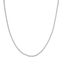 Load image into Gallery viewer, 14K Gold 2.5mm Bead Chain Necklace with Lobster Lock
