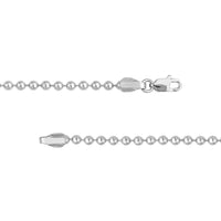 Load image into Gallery viewer, 14K Gold 2.5mm Bead Chain Necklace with Lobster Lock
