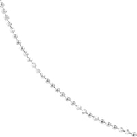 Load image into Gallery viewer, 14K Yellow Gold, White Gold and Rose Gold 1.15mm D/C Bead Chain Necklace with Lobster Lock
