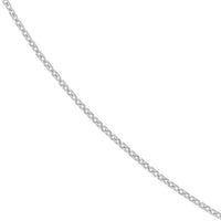Load image into Gallery viewer, 14K Yellow Gold and White Gold 0.7mm Cable Chain Necklace with Spring Ring
