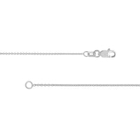 Load image into Gallery viewer, 14K Yellow Gold and White Gold 0.9mm Cable Chain Necklace with Lobster Lock
