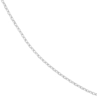 Load image into Gallery viewer, 14K Yellow Gold and White Gold 0.65mm Diamond Cut Cable Chain Necklaces with Spring Ring
