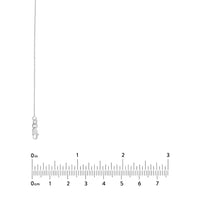 Load image into Gallery viewer, 14K Yellow Gold and White Gold 0.8mm D/C Cable Chain Necklace with Lobster Lock
