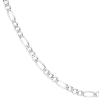 Load image into Gallery viewer, 14K Gold 3.9mm Figaro Chain Necklace with Lobster Lock
