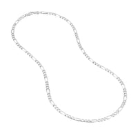 Load image into Gallery viewer, 14K Gold 3.9mm Figaro Chain Necklace with Lobster Lock
