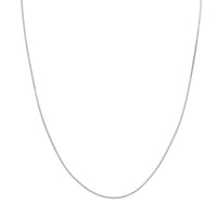 Load image into Gallery viewer, 14K Yellow Gold or White Gold 1.1mm Mariner Chain Necklace with Spring Ring
