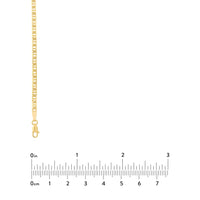 Load image into Gallery viewer, 14K Yellow Gold Or White Gold 3mm Mariner Chain Necklace with Lobster Lock
