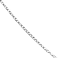 Load image into Gallery viewer, 14K Yellow Gold or White Gold or Rose Gold 1.4mm Snake Chain Necklace with Lobster Lock

