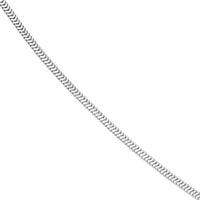 Load image into Gallery viewer, 14K Yellow Gold or White Gold 1.6mm Snake Chain Necklace with Lobster Lock
