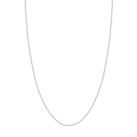 Load image into Gallery viewer, 14K Yellow Gold or White Gold or Rose Gold 1.25mm Wheat Chain Necklace with Lobster Lock

