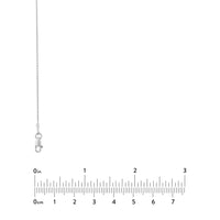 Load image into Gallery viewer, 14K Yellow Gold and White Gold 0.85mm D/C Wheat Chain Necklace with Lobster Lock
