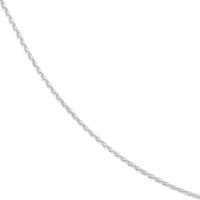 Load image into Gallery viewer, 14K Yellow Gold and White Gold 1.05mm D/C Wheat Chain Necklace with Lobster Lock
