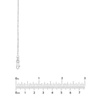 Load image into Gallery viewer, 14K Yellow Gold or White Gold 1.15mm Singapore Chain Necklace with Lobster Lock
