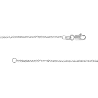 Load image into Gallery viewer, 14K Yellow Gold or White Gold 1.37mm Sparkle Singapore Chain Necklace with Lobster Lock
